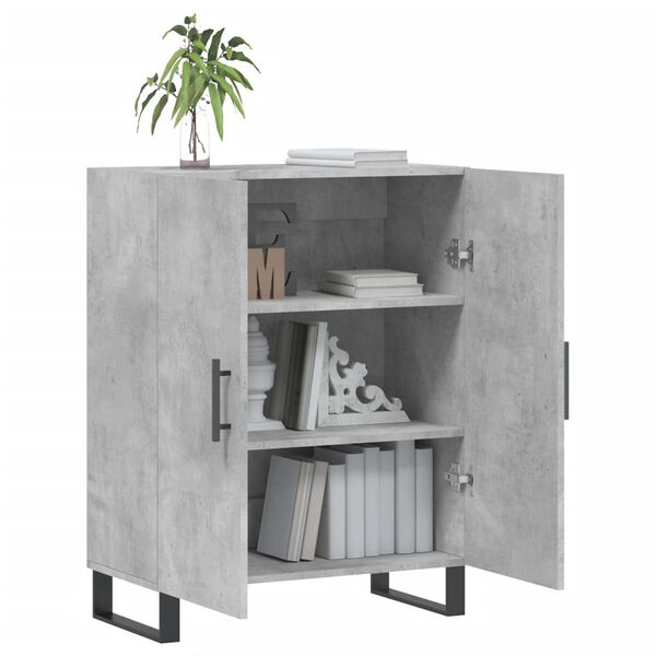 vidaXL Sideboard Betongrau 69,5x34x90 cm Holzwerkstoff
