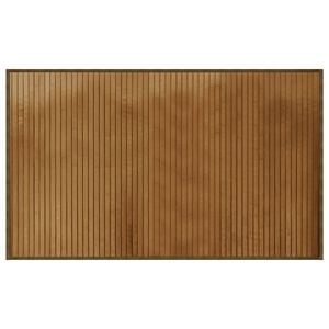 vidaXL Teppich Rechteckig Braun 60x100 cm Bambus