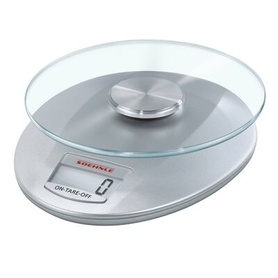 Soehnle Digitale Küchenwaage Roma 5 kg Silbern