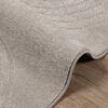 vidaXL Bereichsteppiche HUARTE Beige 200 x 140 cm Polyester