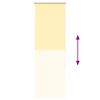 vidaXL Verdunkelungsrollo Gelb 50x175 cm Stoffbreite 45,7 cm Polyester