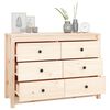 vidaXL Beistellschrank 100x40x72 cm Massivholz Kiefer