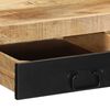 vidaXL Schreibtisch 100x50x75 cm Raues Massivholz Mango