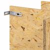 vidaXL Terrarienbasis Braun 50 x 50 x 50 cm OSB