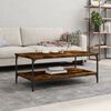 vidaXL Couchtisch R&auml;uchereiche 100x55x40 cm Holzwerkstoff