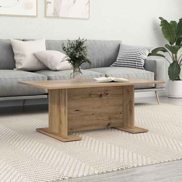 vidaXL Couchtisch Artisan-Eiche 103.5 x 60 x 40 cm Holzwerkstoff