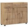 vidaXL Sideboard FLORIN 88,5 x 30,5 x 73 cm Artisan-Eiche