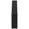 vidaXL M&ouml;belbeine 2 pcs Schwarz 37,6 x 4 x 10 mm Eisen