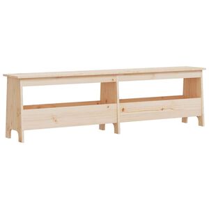 vidaXL Flurbank 160 x 28 x 45 cm Massivholz Kiefer