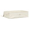 vidaXL Aufbewahrungsbox Stoff 70x40x18 cm Creme