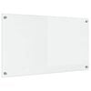vidaXL K&uuml;chenr&uuml;ckwand Transparent 90 x 50 cm Geh&auml;rtetes Glas