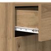 vidaXL Sideboard Artisan-Eiche 42,5 x 40 x 93 cm Holzwerkstoff