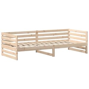 vidaXL Tagesbett ohne Matratze 80x200 cm Massivholz Kiefer