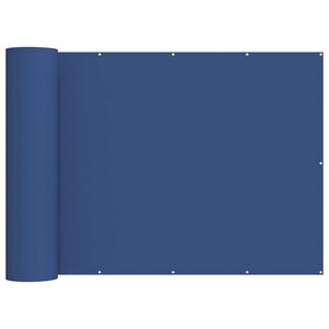 vidaXL Balkon Sichtschutz 200 x 300 cm Stoff mit PU-Beschichtung Blau