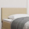 vidaXL Kopfteil mit Kopfteil Hellgr&uuml;n-Grau 80 cm Kunstleder