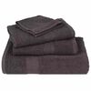 vidaXL Badet&uuml;cher FROGN 25 Stk. Anthrazit 100x150 cm 360 g/m&sup2;