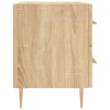 vidaXL Nachttische 2 Stk. Sonoma-Eiche 40x35x47,5 cm Holzwerkstoff