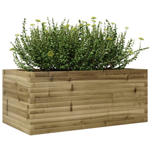 vidaXL Pflanzk&uuml;bel 110x60x45,5 cm Kiefernholz Impr&auml;gniert