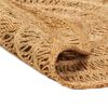 vidaXL Teppich Jute Handgeflochten 120 cm Rund