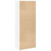 vidaXL Bücherregal Weiß 60x30x152 cm Holzwerkstoff