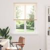 vidaXL Venetianer Jalousie Hellbraun mit Muster 150 x 90 cm PVC