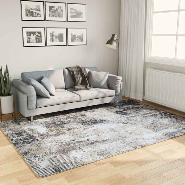 vidaXL Teppich Waschbar Mehrfarbig 160x230 cm