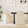 vidaXL Esszimmerst&uuml;hle 2 pcs Creme 57 x 67 x 95 cm Stoff