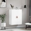 vidaXL Wandschrank Wei&szlig; 69,5x34x90 cm