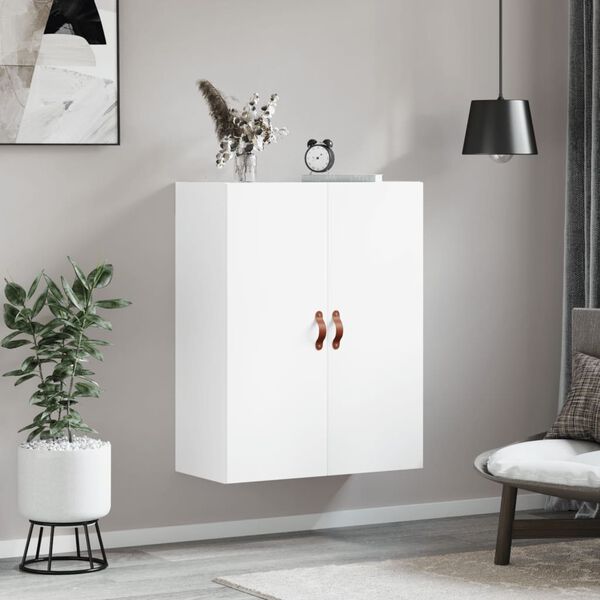 vidaXL Wandschrank Wei&szlig; 69,5x34x90 cm