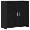 vidaXL Sideboard Schwarze Eiche 72 x 36 x 80 cm Holzwerkstoff
