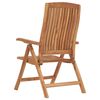 vidaXL Garten-Lehnst&uuml;hle 2 Stk. Massivholz Teak