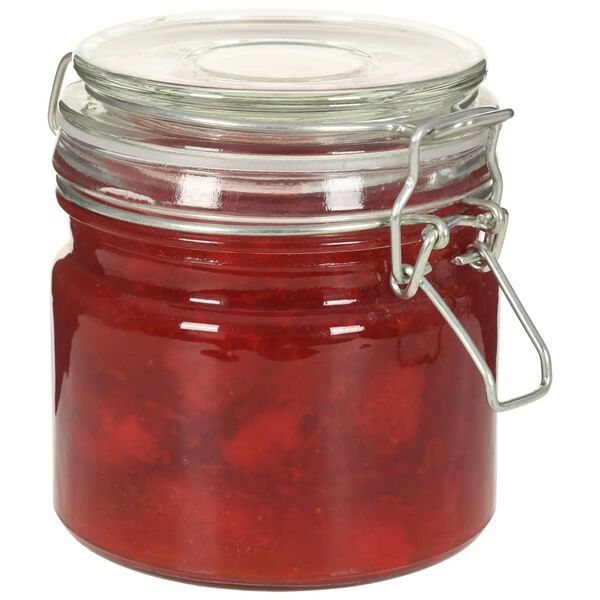 vidaXL Vorratsgl&auml;ser mit B&uuml;gelverschluss 6 Stk. 500 ml