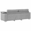 vidaXL Sofa Wolkengrau Gesamtabmessungen: 219 x 80 x 80 cm (B x T x H)