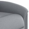 vidaXL Relaxsessel Hellgrau Stoff