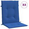 vidaXL Gartenstuhlauflagen f&uuml;r Niedriglehner 4 Stk. 100x50x3 cm