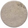 vidaXL Tischplatte Grau &Oslash;60x2,5 cm Marmor