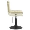 vidaXL Barhocker Creme Samt