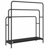 vidaXL Kleiderst&auml;nder Schwarz Eichen-Optik 90 x 30 x 100,5 cm