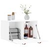 vidaXL Wandschrank Wei&szlig; 60x36,5x35 cm Holzwerkstoff