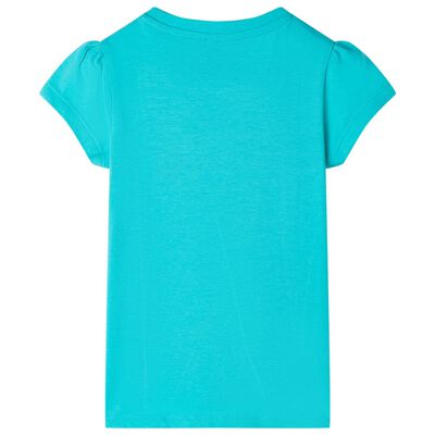 Kinder-T-Shirt Minzgrün 92