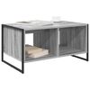 vidaXL Couchtisch Graues Sonoma 80 x 50 x 40 cm Holzwerkstoff