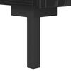 vidaXL Sideboard Schwarz Eichen-Optik 34,5 x 34 x 90 cm Holzwerkstoff