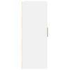 vidaXL Wandschrank Wei&szlig; 69,5x32,5x90 cm Holzwerkstoff