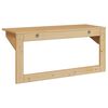 vidaXL Garderobenst&auml;nder Hill Honigbraun 90 x 35 x 41,5 cm