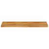 vidaXL Tischplatte mit Baumkante 100x20x2,5 cm Massivholz Mango