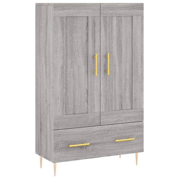 vidaXL Highboard Grau Sonoma 69,5x31x115 cm Holzwerkstoff