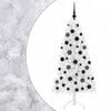 vidaXL K&uuml;nstlicher klappbarer Weihnachtsbaum 150 cm 150 LEDs