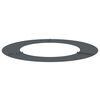 vidaXL geeignet f&uuml;r flachen Baumring Anthrazit &Oslash;50 / 80 cm Stahl