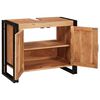 vidaXL Waschbeckenunterschrank Braun 71 x 33 x 58 cm Massivholz Akazie