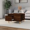 vidaXL Couchtisch Braun Eichen-Optik 55x55x36,5 cm Holzwerkstoff